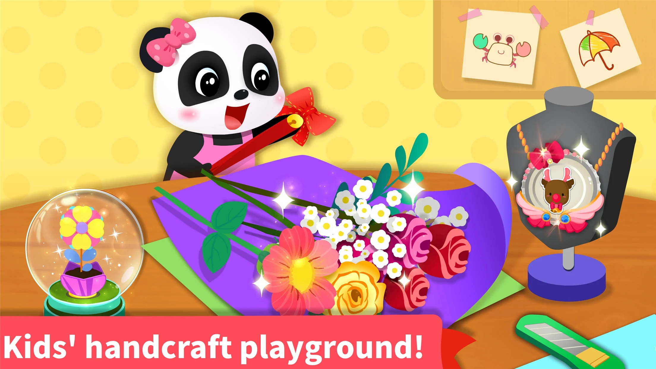 Baby Panda's Art Classroom screenshot